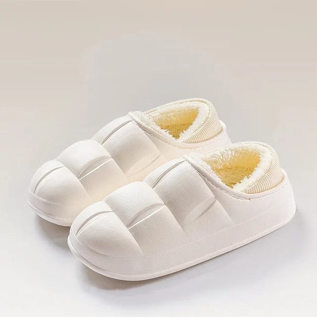 Beate | Women’s Plush-Lined Waterproof Slippers with Non-Slip Sole – Comfortable & Warm for Cold Days