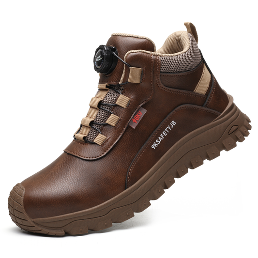 Pascal | Modern Safety Shoes for Men with Elastic Laces