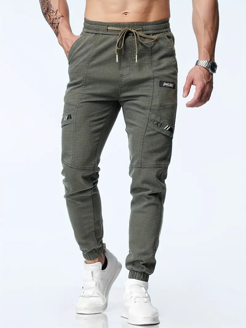 Nils | Men's Adjustable Waist Jogging Trousers with Pockets