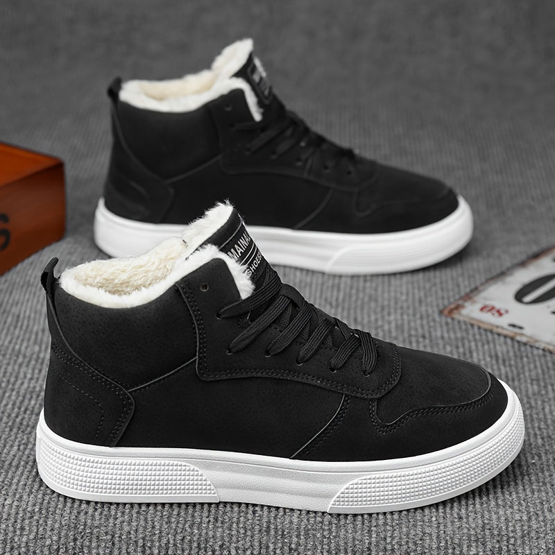 Yorick | Men’s High-Cut Winter Boots with Lace-Up Design and Warm Interior Lining