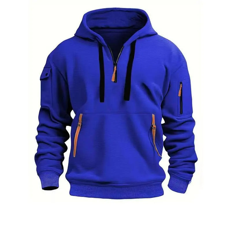 Lars | Men's Tactical Hoodie with Adjustable Drawstring and Modern Design
