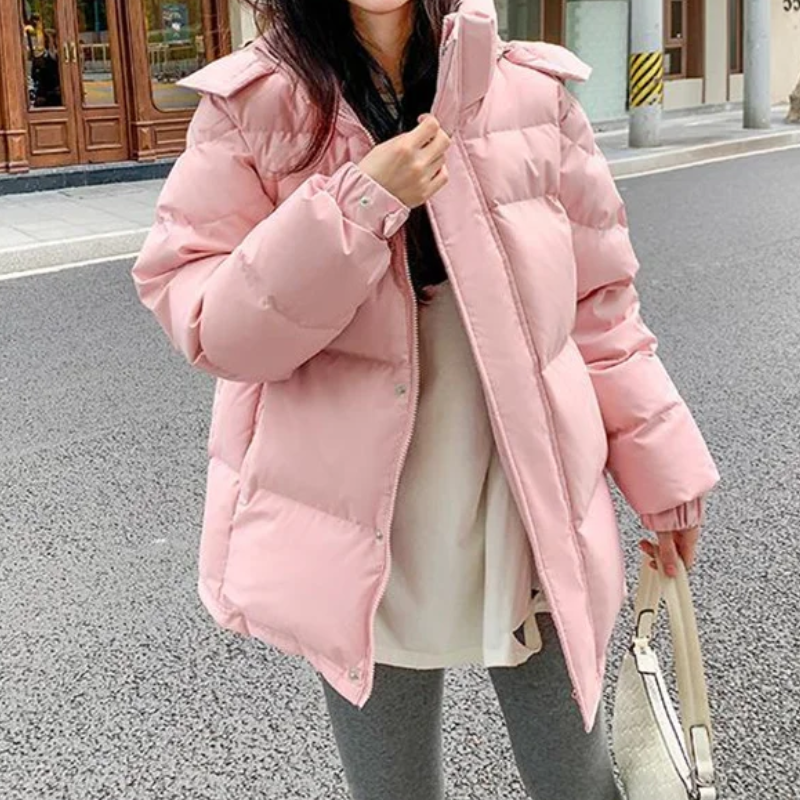 Liana | Women's Padded Winter Jacket with Hood