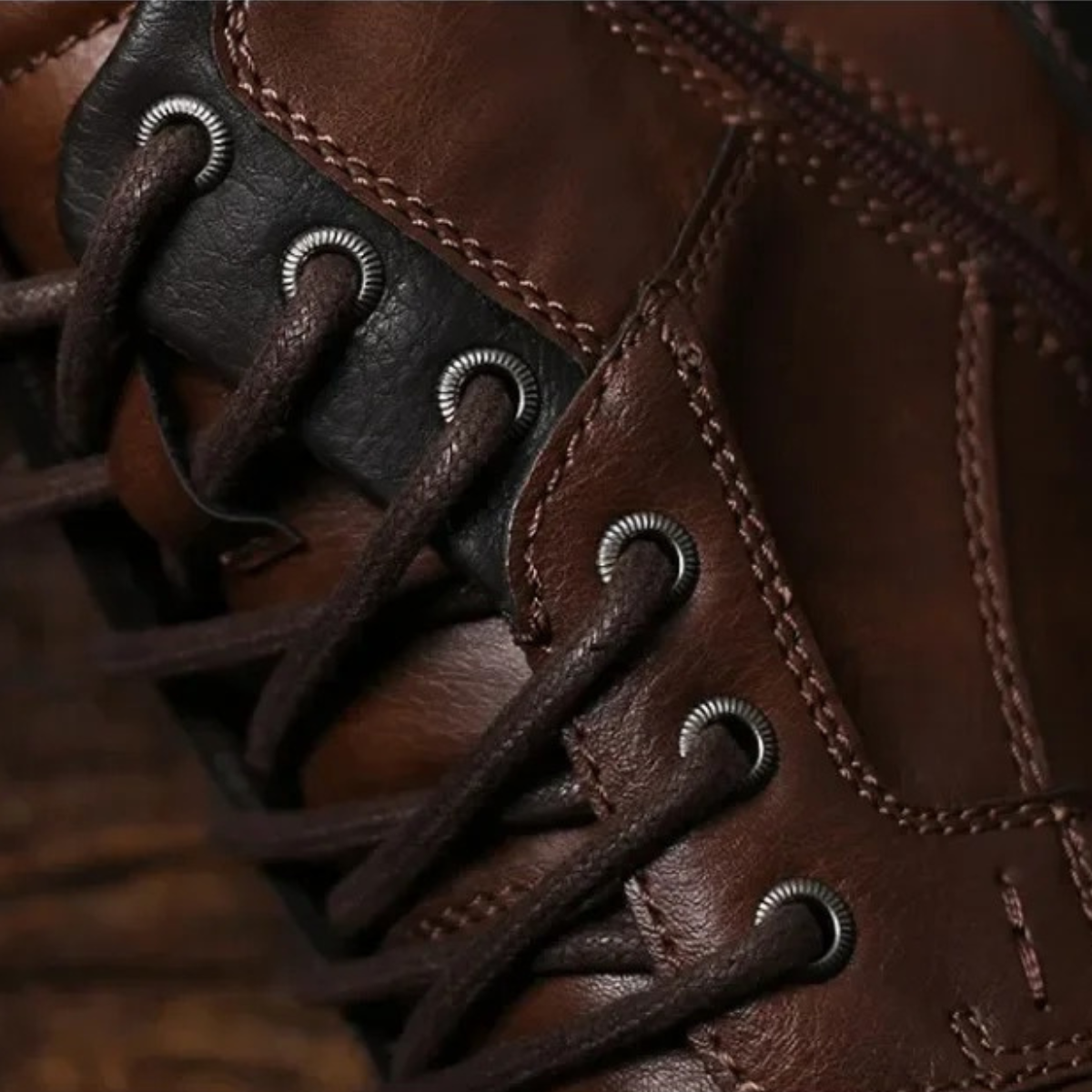 The Stanhope Men’s Vintage Durable Ankle Biker Boots