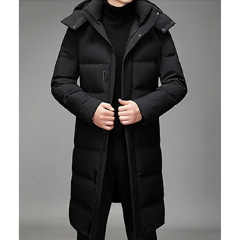 Damian | Men's Winter Coat with Adjustable Hood and Warm Lining