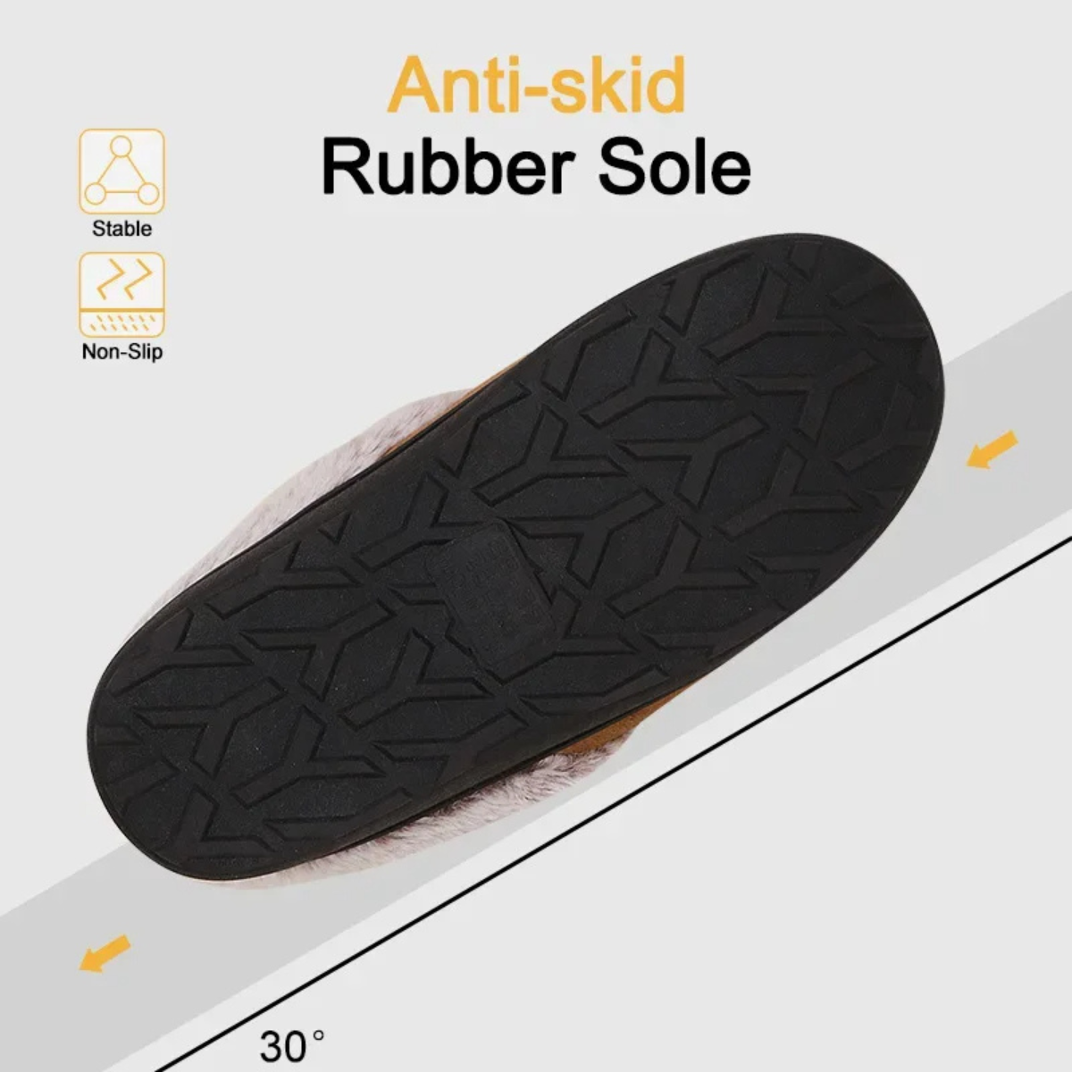 Yara-Lis | Women's Orthopaedic Slippers with Plush Lining & Breathable Sole