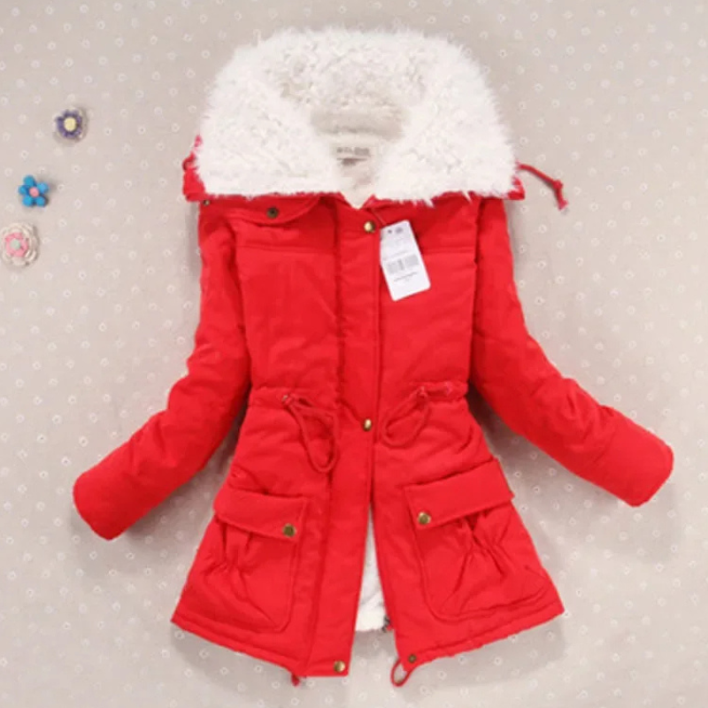 Riana | Women's Lightweight Winter Jacket with Fleece Lining and Drawstring