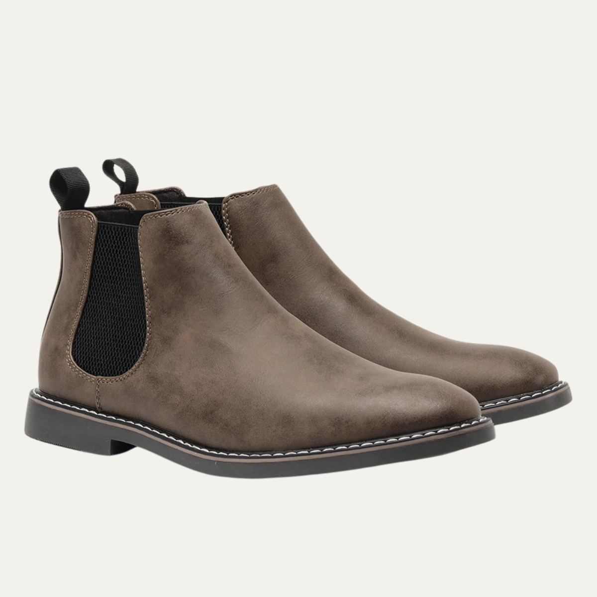 The Treviso Men's Retro Smart Casual Slip On Chelsea Boots