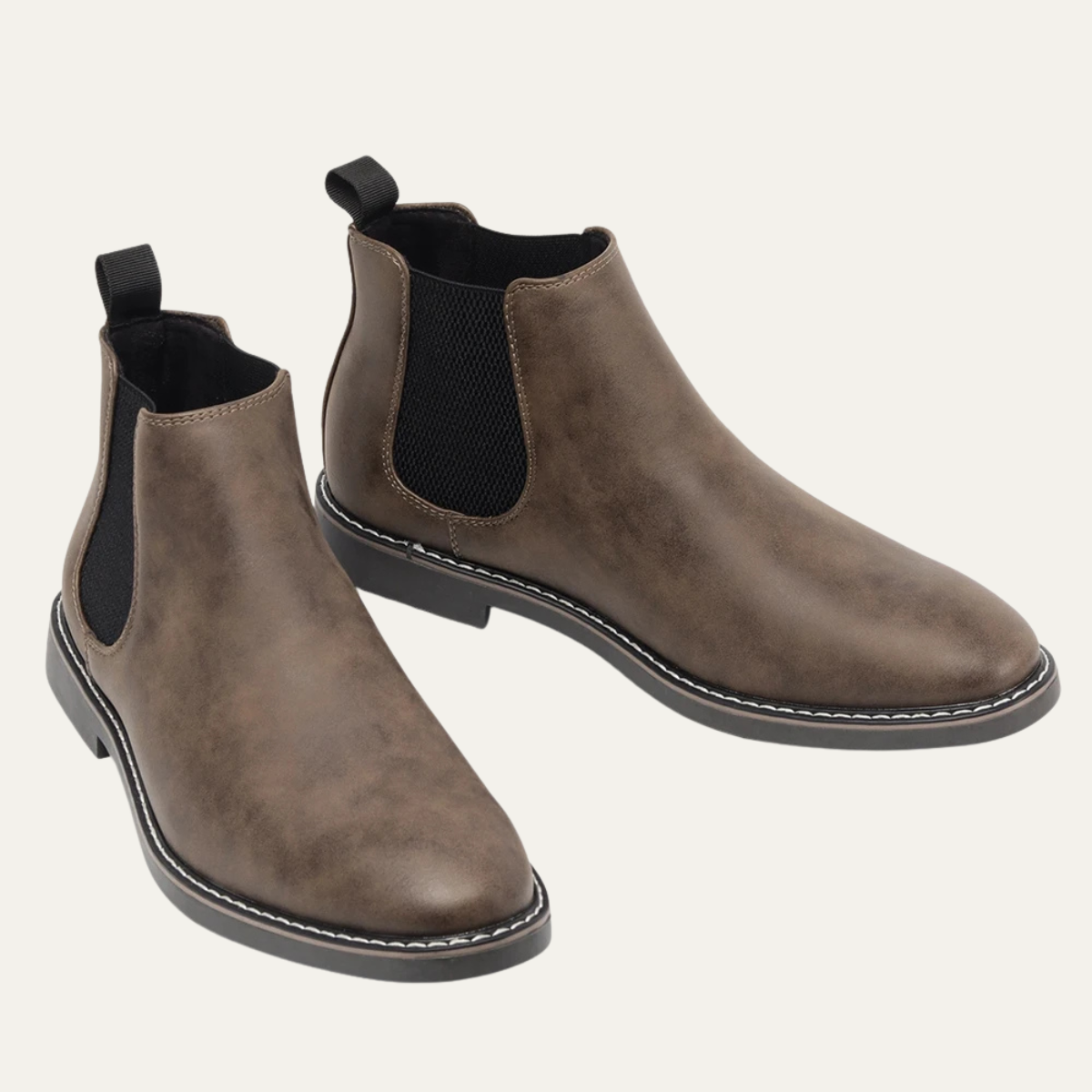 The Treviso Men's Retro Smart Casual Slip On Chelsea Boots