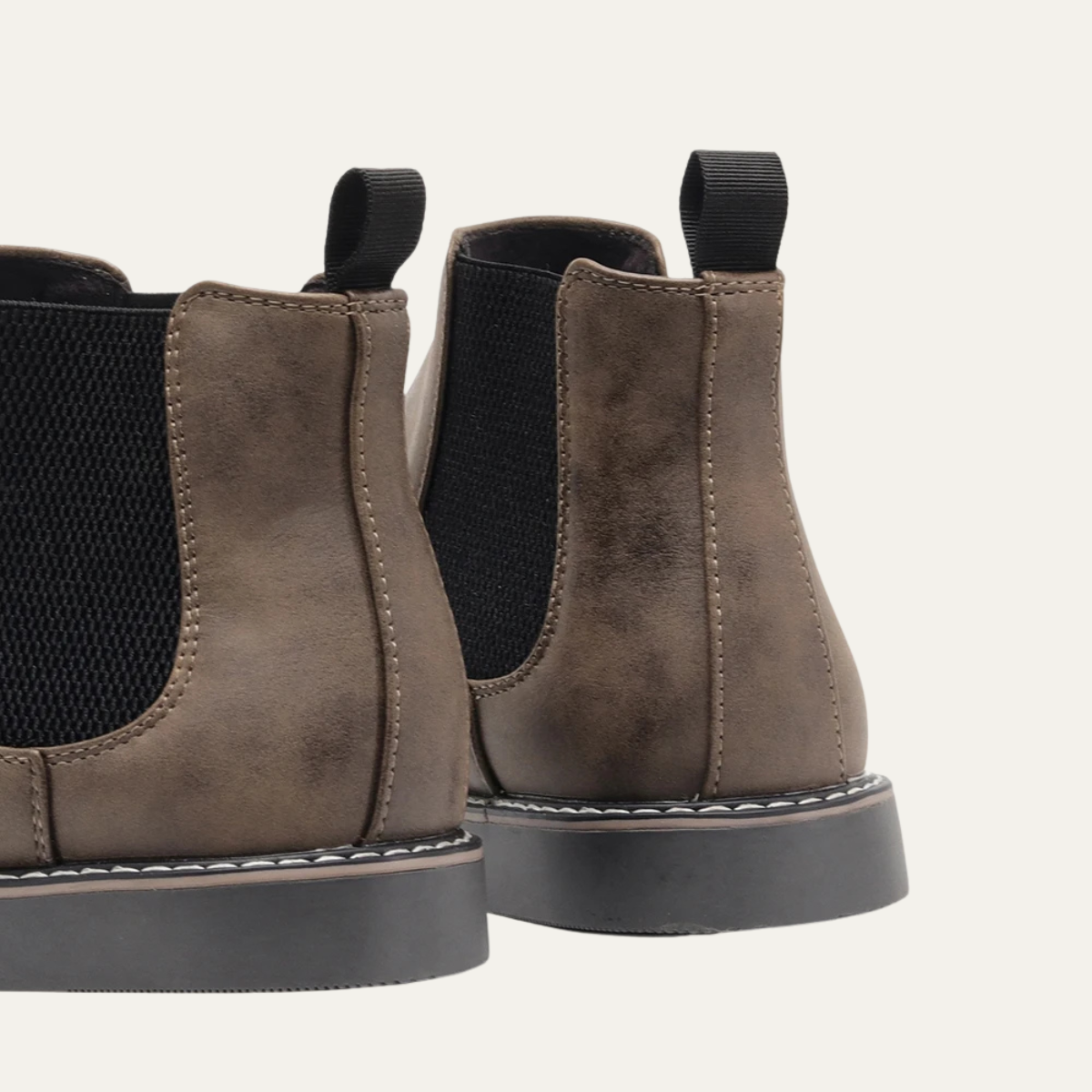 The Treviso Men's Retro Smart Casual Slip On Chelsea Boots