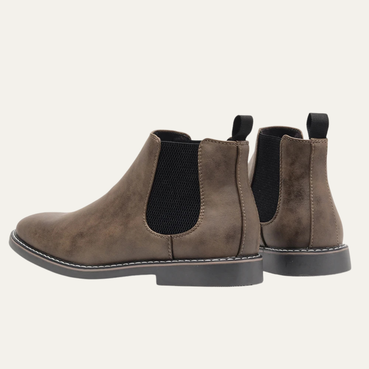 The Treviso Men's Retro Smart Casual Slip On Chelsea Boots
