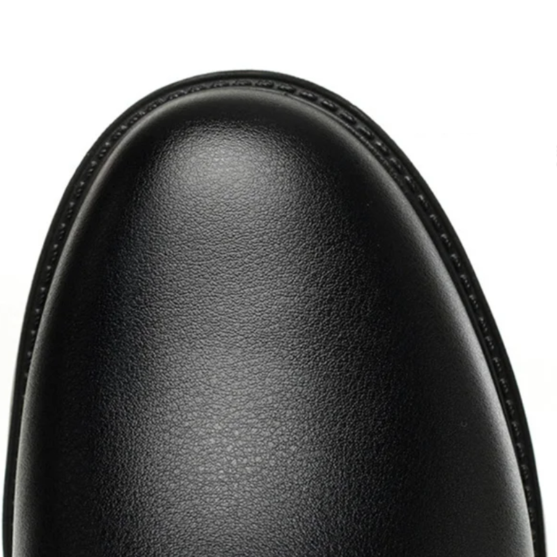 Zoraide | Women's Block Heel Winter Boots with Side Zipper & Lace-Up Design