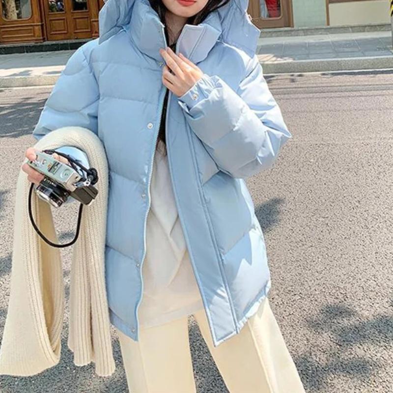Liana | Women's Padded Winter Jacket with Hood