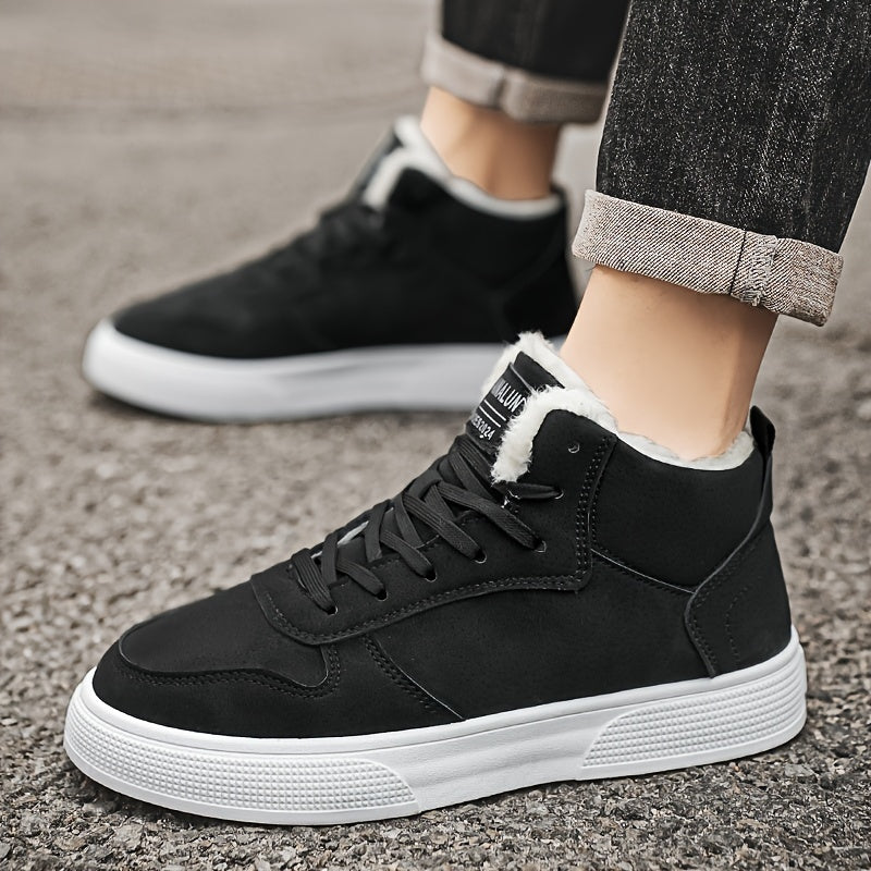 Yorick | Men’s High-Cut Winter Boots with Lace-Up Design and Warm Interior Lining