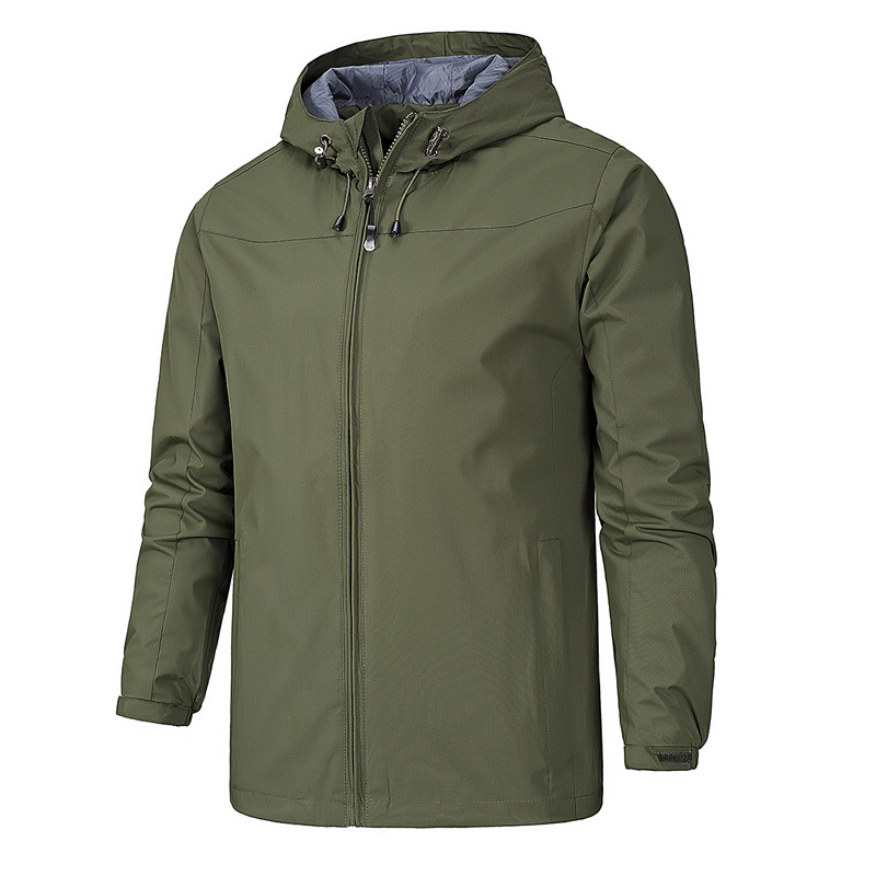 Warren | Men’s Lightweight Waterproof Rain Jacket | Breathable Windbreaker with Hood