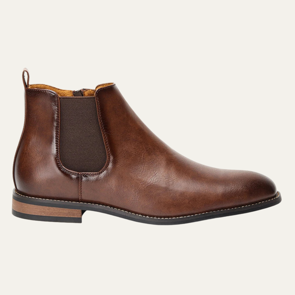 The Surrey Hills Men’s Leather Slip On Ankle Chelsea Boots