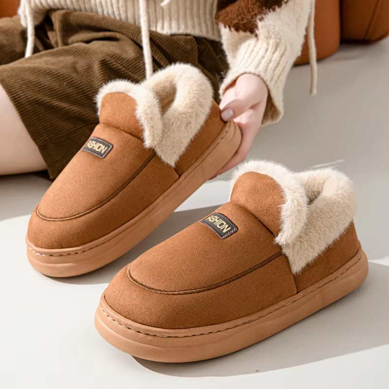 Wendela | Women's Winter Slippers with Soft Plush Lining & Flexible, Bendable Sole