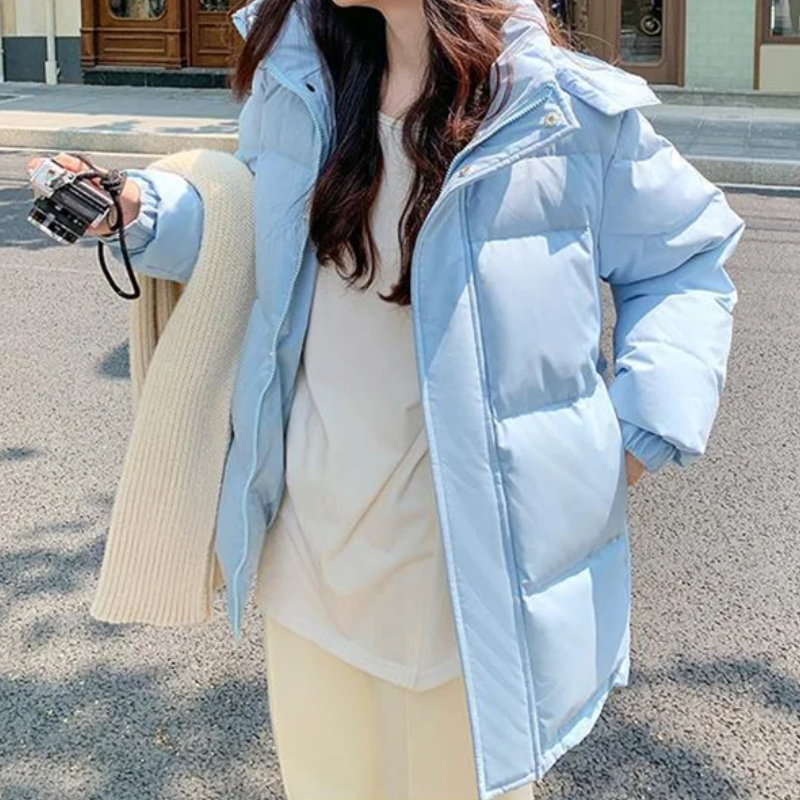 Liana | Women's Padded Winter Jacket with Hood