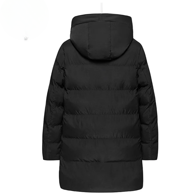 Aaron | Men's Puffer Winter Coat with Hood and Warm Lining