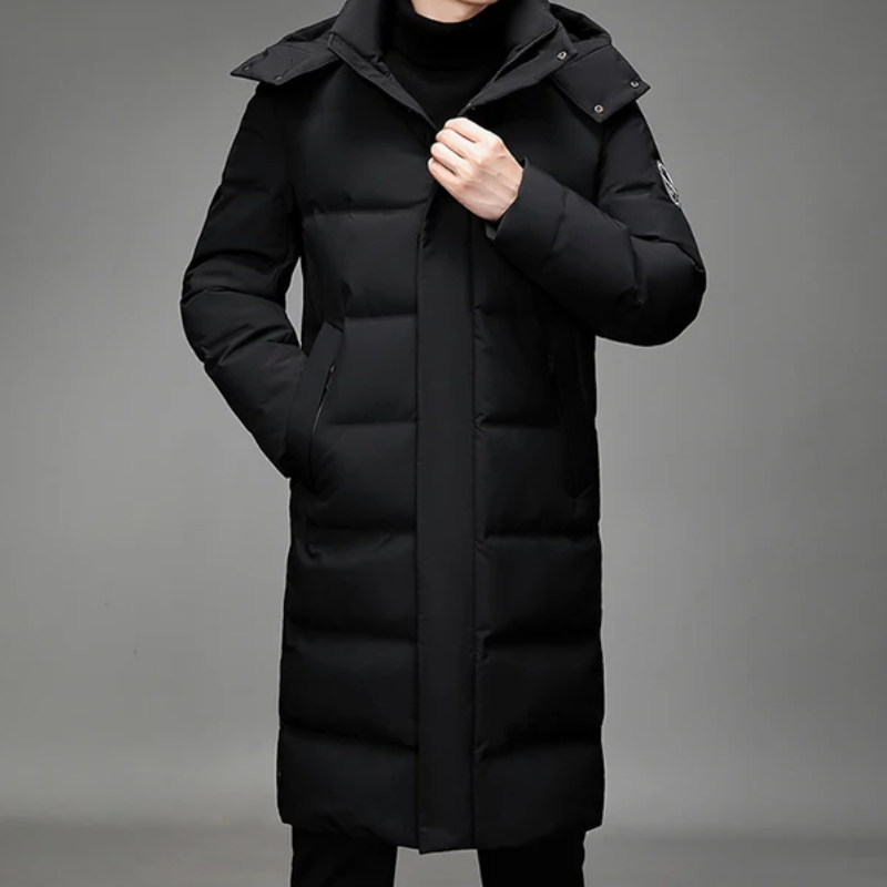 Damian | Men's Winter Coat with Adjustable Hood and Warm Lining