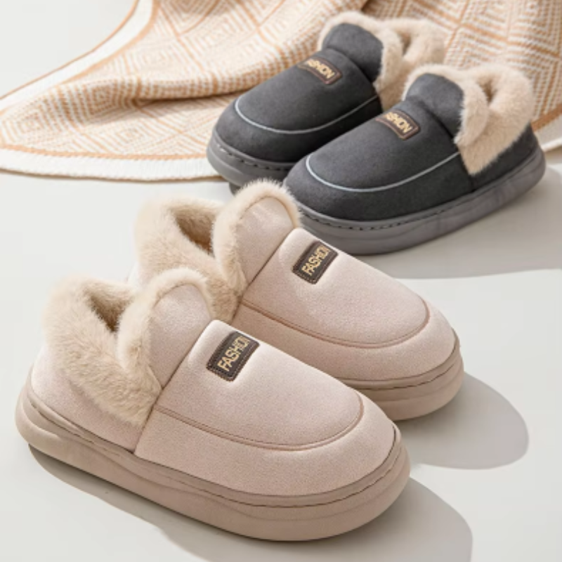 Wendela | Women's Winter Slippers with Soft Plush Lining & Flexible, Bendable Sole