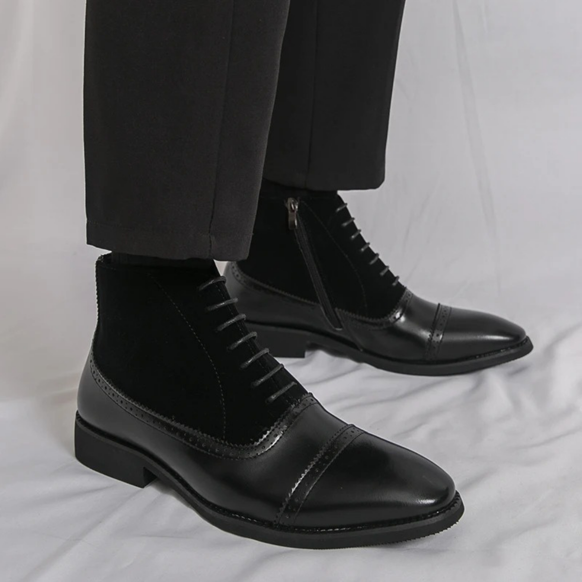 The Thistlewood Men’s Elegant Formal Chelsea Leather Boots