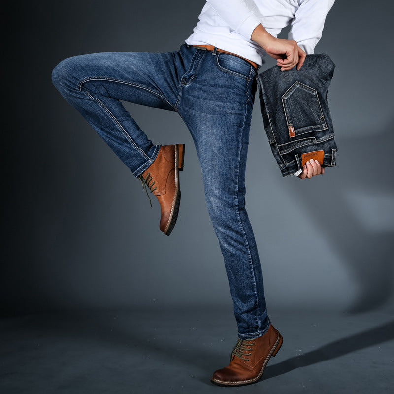 Garrett | Men's Slim Fit Stretch Jeans – Comfortable, Shaping & Versatile Denim