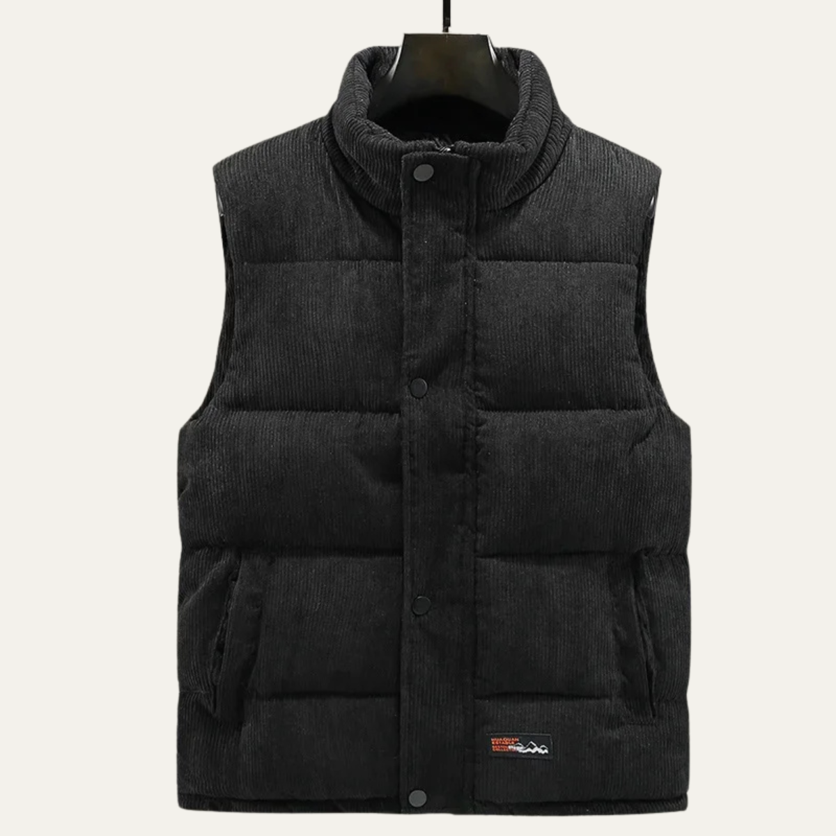 The Gubbio Men’s Corduroy Warm Puffer Gilet