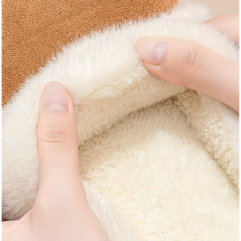 Wiebkena | Women's Winter Slippers with Plush Lining & Thick, Warm Padding