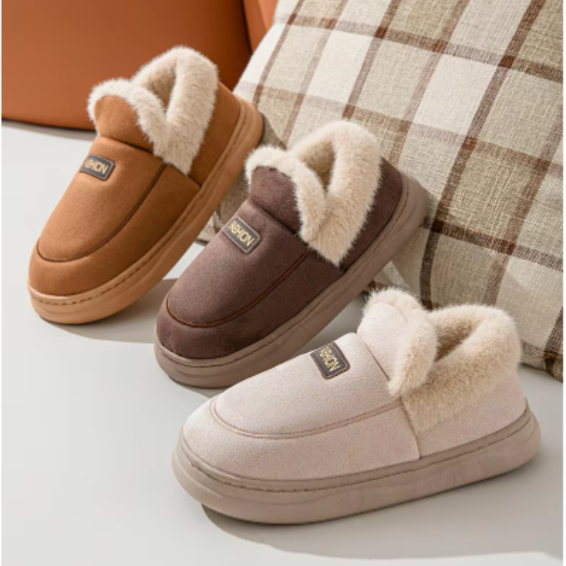 Wendela | Women's Winter Slippers with Soft Plush Lining & Flexible, Bendable Sole
