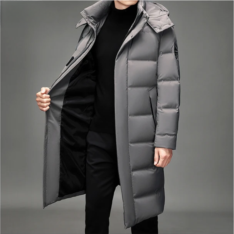 Damian | Men's Winter Coat with Adjustable Hood and Warm Lining