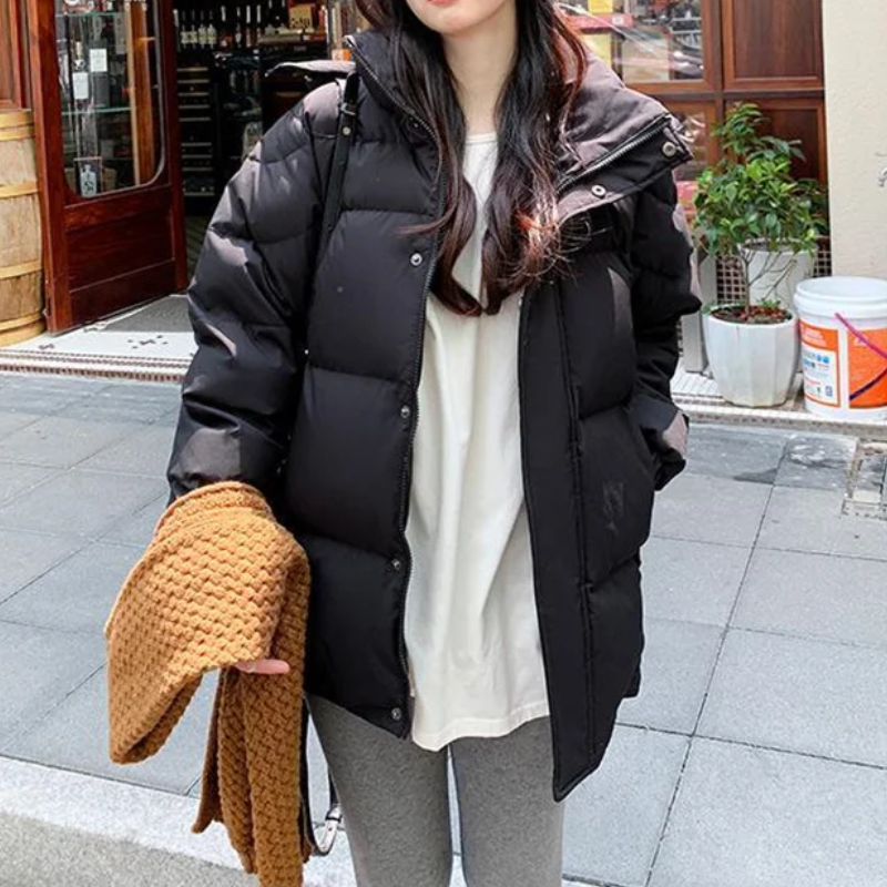 Liana | Women's Padded Winter Jacket with Hood