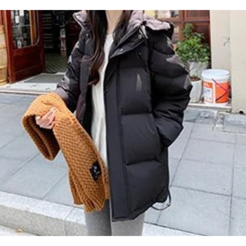 Liana | Women's Padded Winter Jacket with Hood