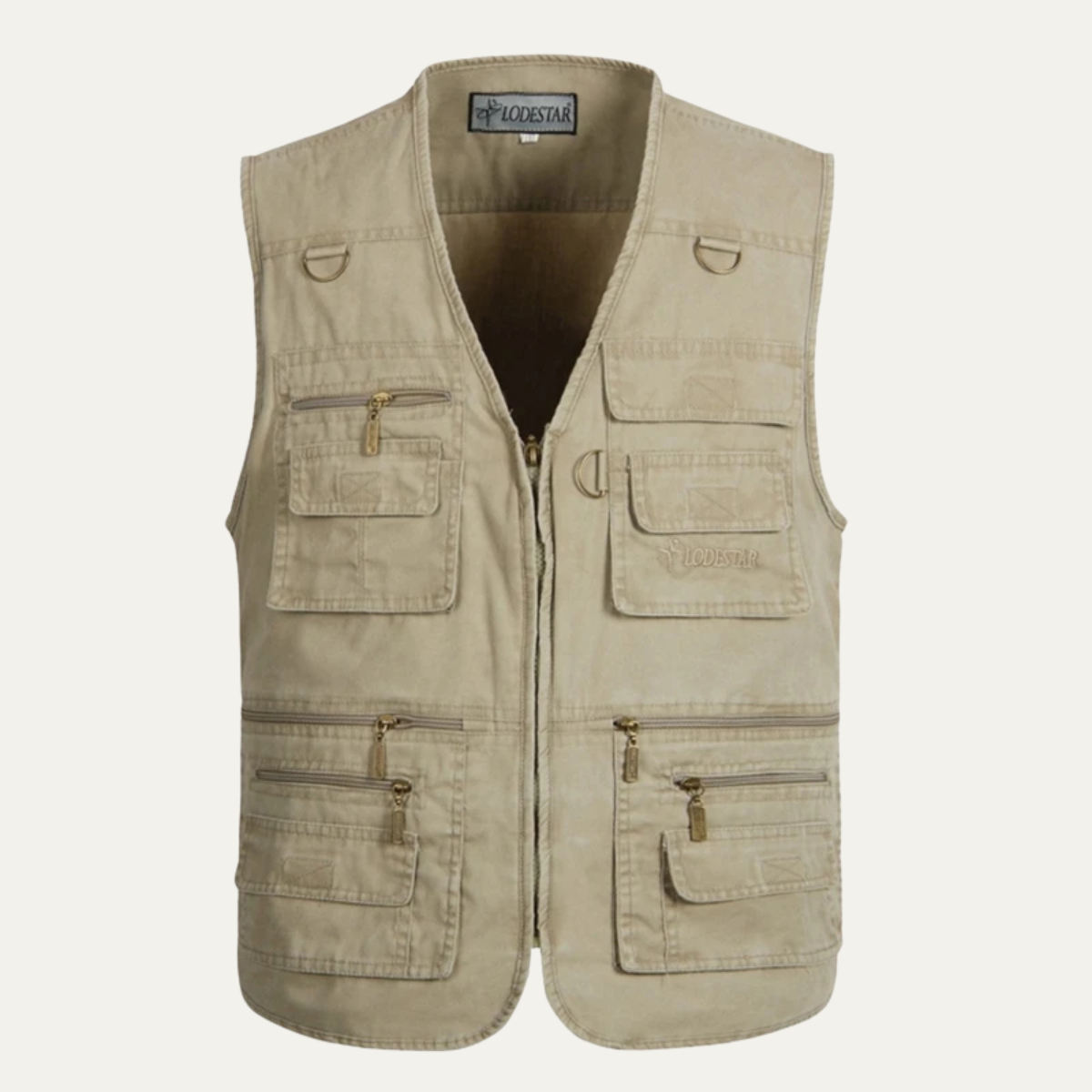 The Benevento Men’s Retro Outdoor Utility Multi Pocket Vest