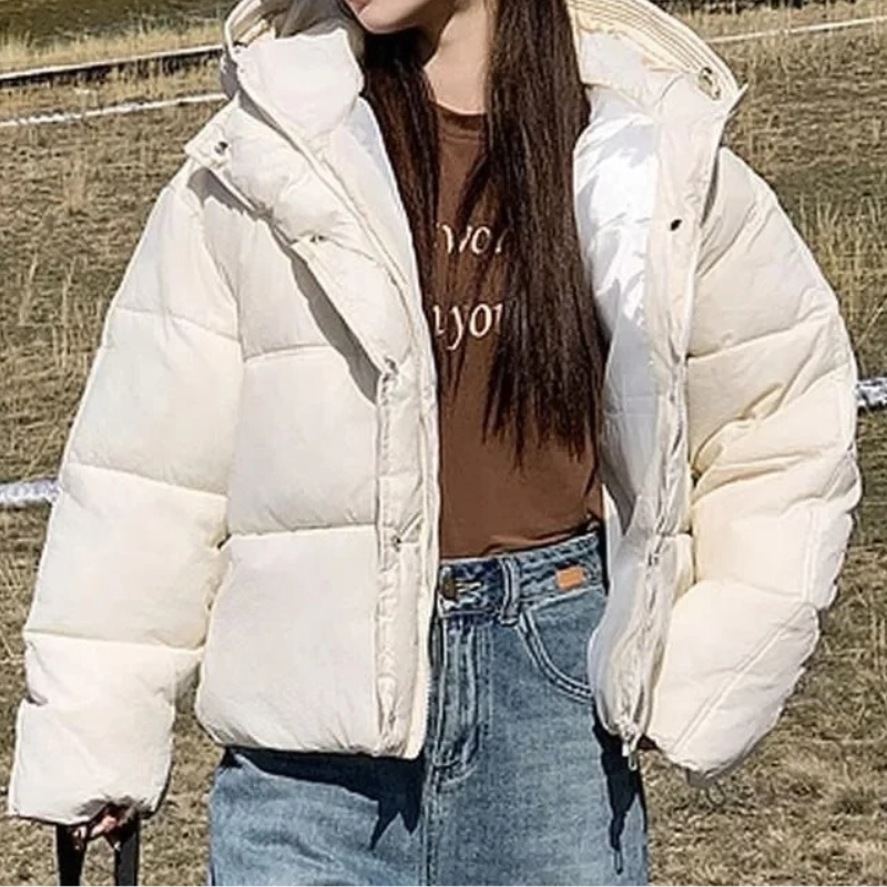 Talia | Women's Hooded Padded Winter Jacket – Stylish and Warm Design