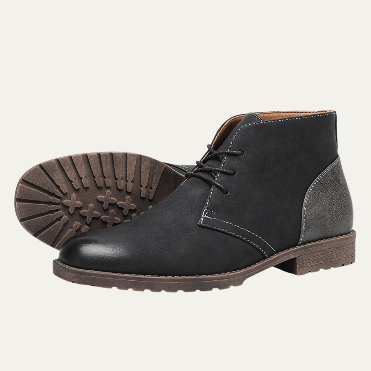 The Elderpine Men’s Elegant Vintage Smart Leather Boots