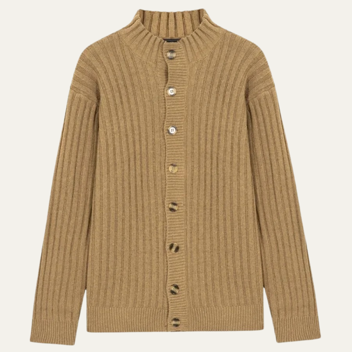 The Newport Men's Warm Knit Shawl Collar Cardigan