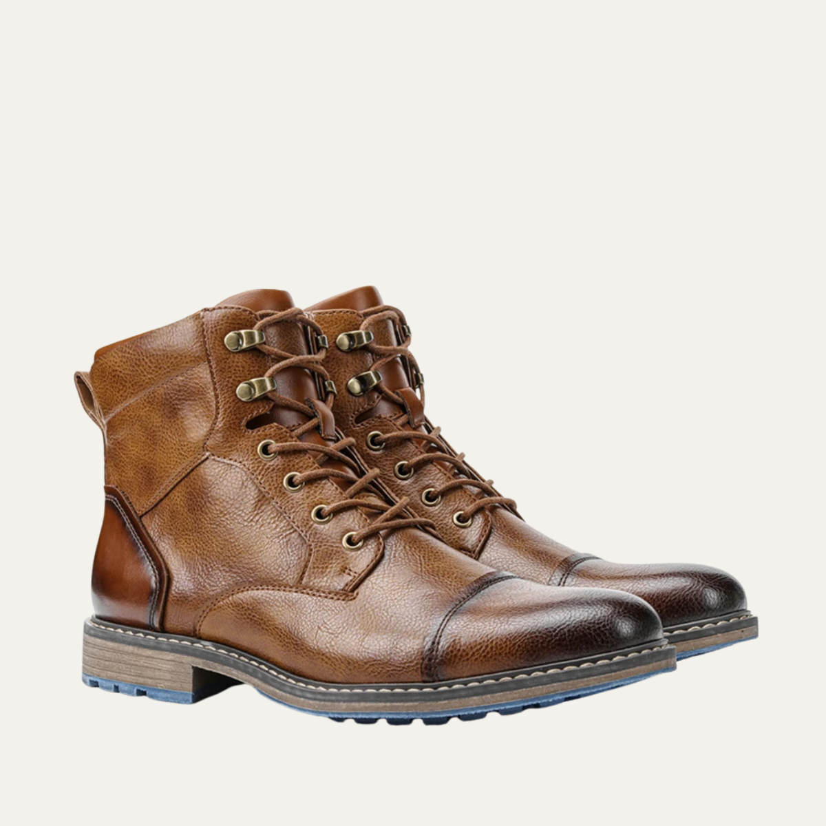 The Derbyshire Men's Rugged Adventure Outdoor Leather Boots