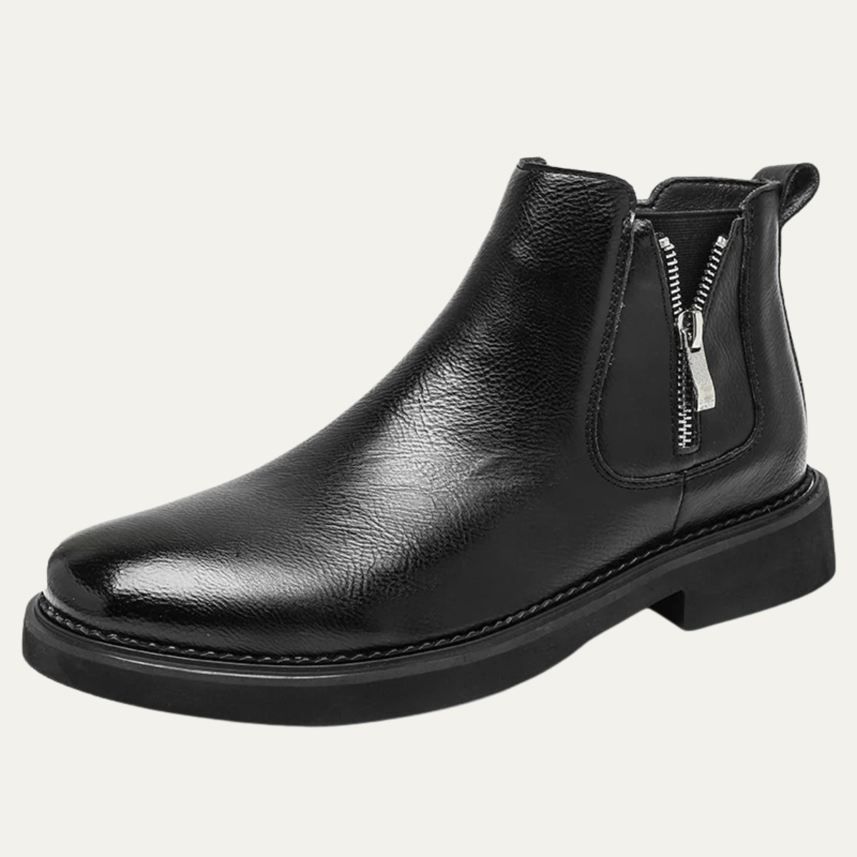 The Dulwich Men&#39;s Side Zip Classic Leather Ankle Boots