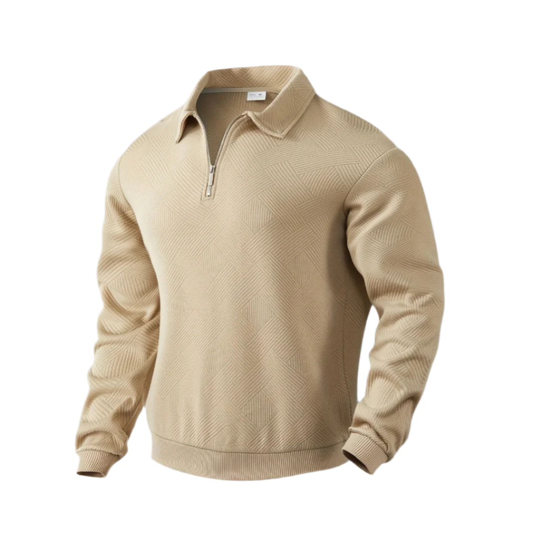The Wexham Knit Quarter Zip Jumper for Men