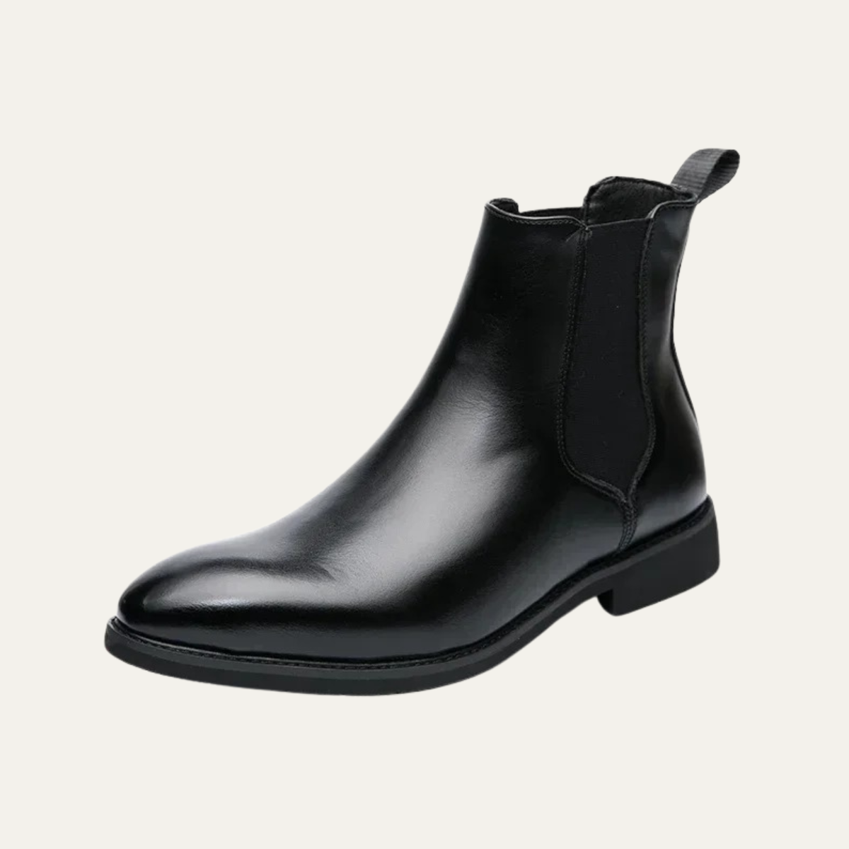 The Cobblestone Men’s Classic Ankle Slip On Leather Boots