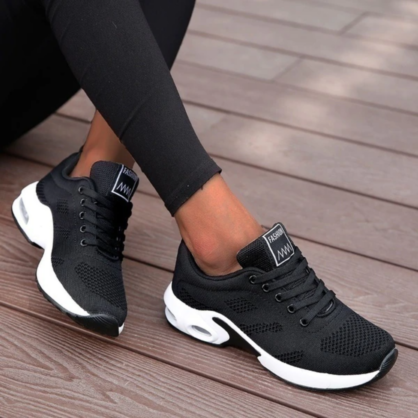 Wendolyne | Women’s Lightweight Orthopedic Running Shoes – Breathable Mesh – Cushioned Lace-Up Athletic Sneakers