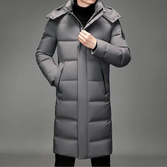 Damian | Men's Winter Coat with Adjustable Hood and Warm Lining