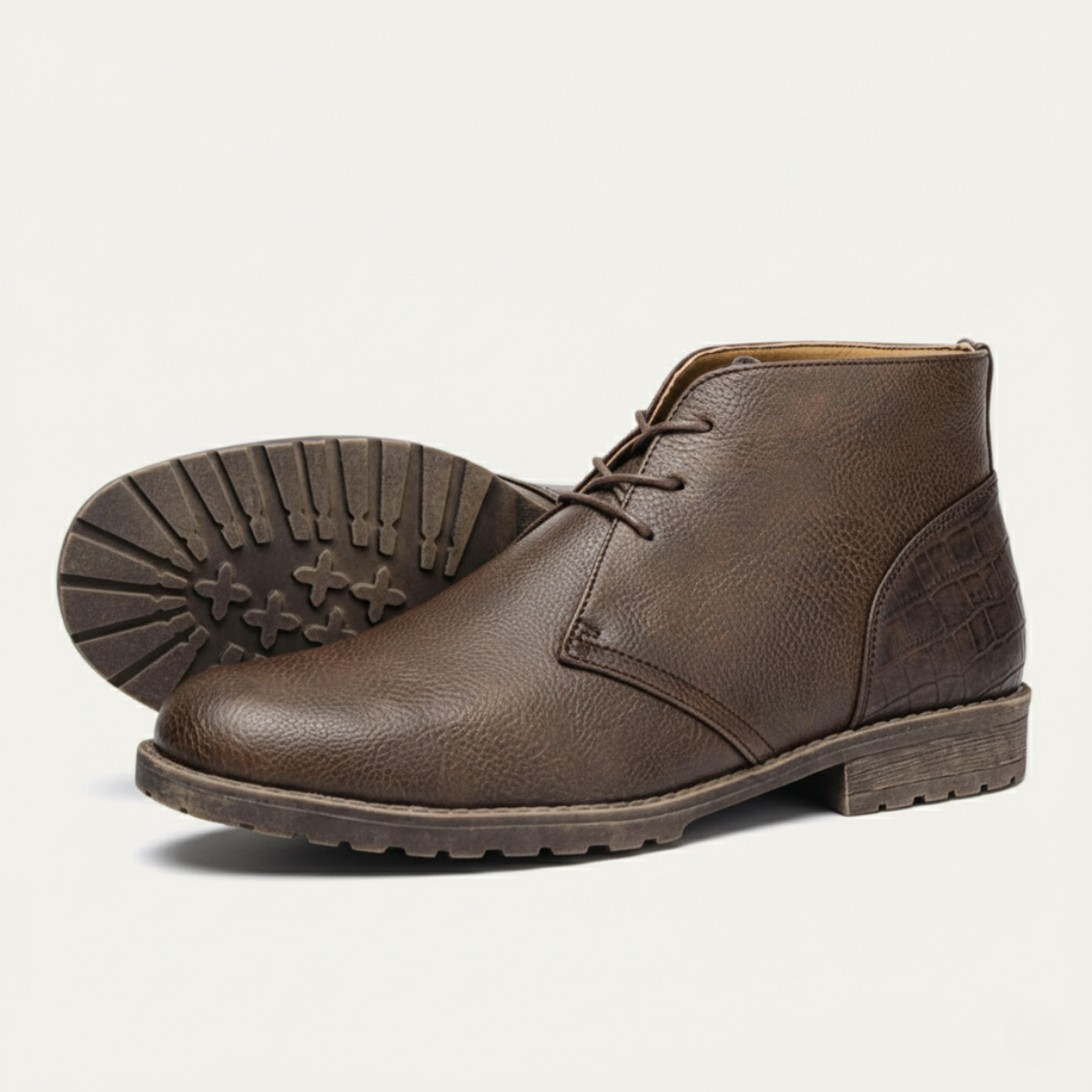 The Salisbury Men's Classic Retro Style Leather Boots