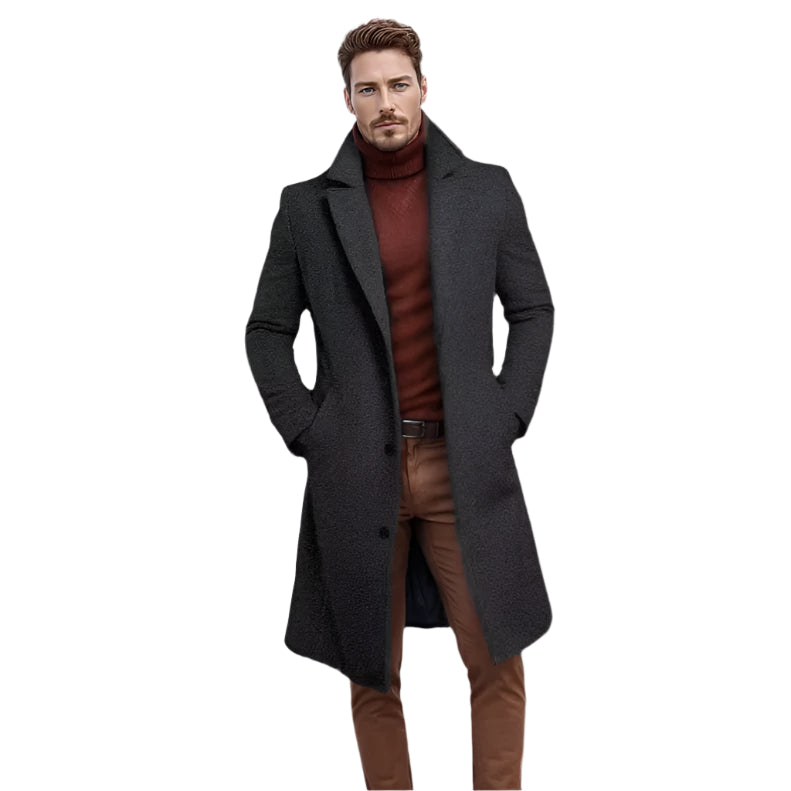 The Alnwick Elegant Trench Coat for Men