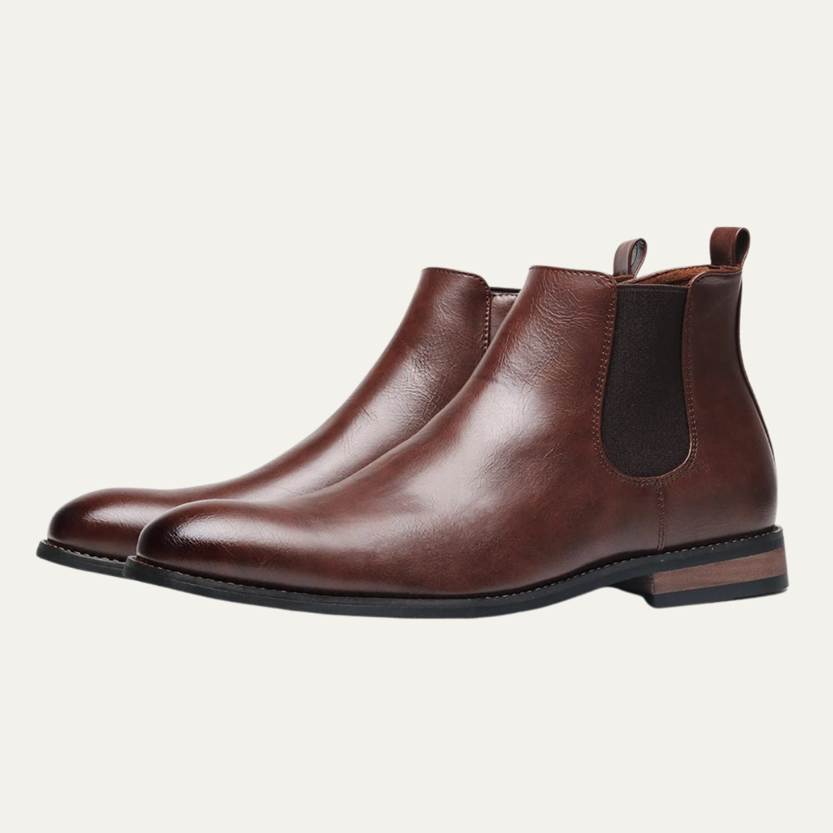 The Surrey Hills Men’s Leather Slip On Ankle Chelsea Boots