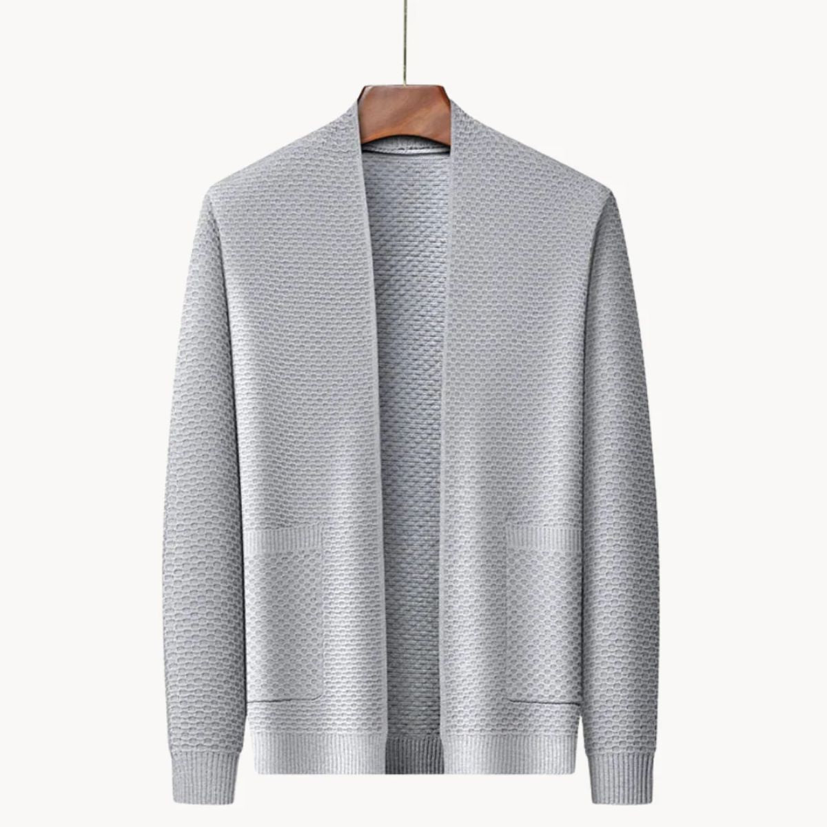 The Oslo Knit Cardigan – Men’s Open Front Casual Jumper
