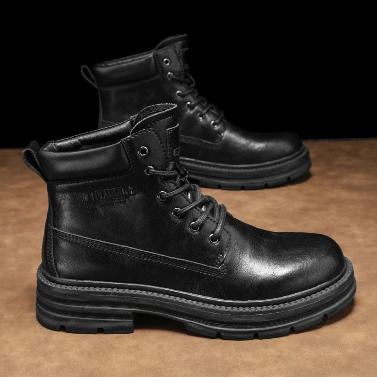 The San Teodoro Men’s Durable Leather Work Boots