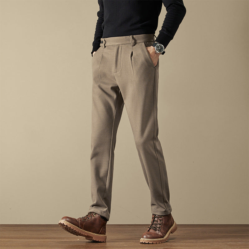 Edgarn | Men’s Business Casual Straight-Leg Trousers – Stylish and Versatile for Every Occasion