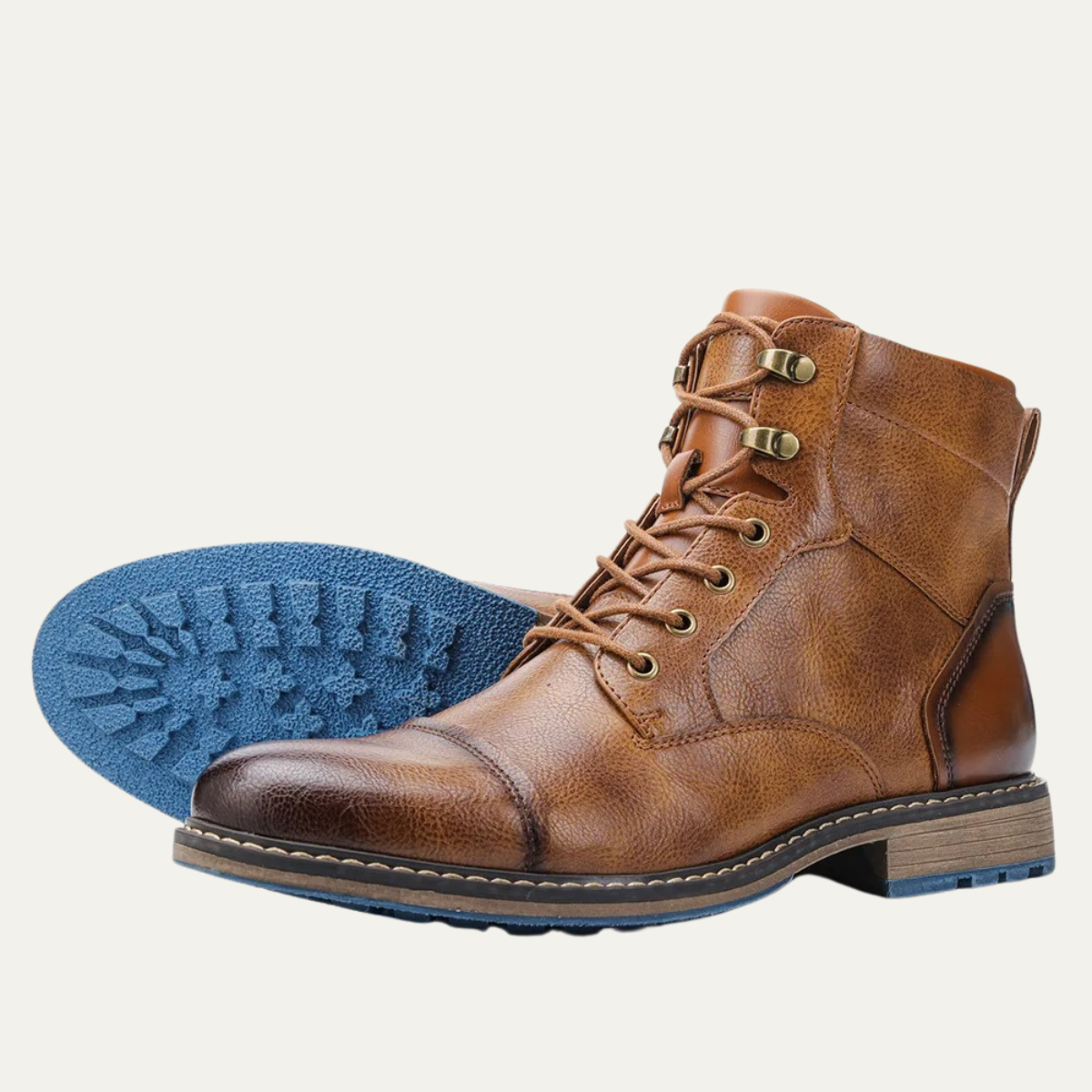 The Whitstable Men’s Casual Lace Up Leather Ankle Boots