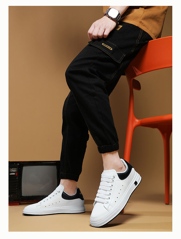 Barnaby | Men's Classic Lace-Up Low Top Premium Fashion Sneakers